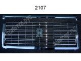 Решетка радиатора завод хром 2107-840101401в комплекте с молдингом реш рад хром 2107-8402104